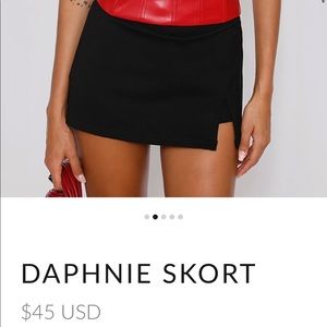 Daphne Skirt - Black - Size S - Tiger Mist